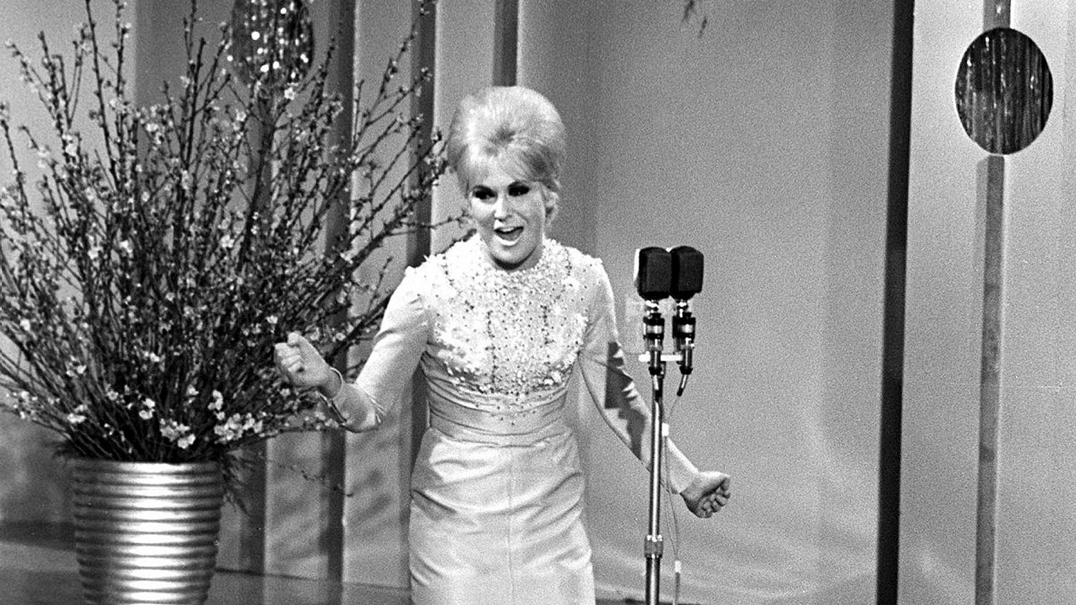 Dusty Springfield performing at the Sanremo Music Festival, 1965